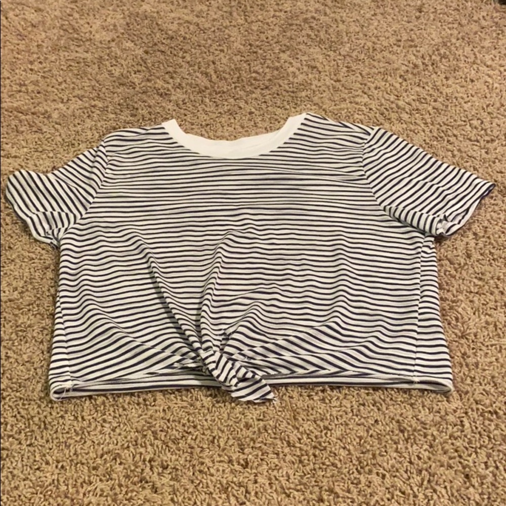Topshop crop tee